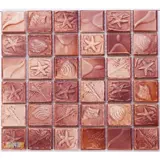 [Ленас] Керамическая мозаика MCA06 плитка плитка плитка Bencing гостиная Фоновая наклейка на стенах Строительные материалы сельский ветер