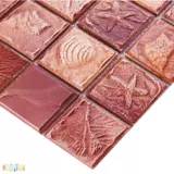 [Ленас] Керамическая мозаика MCA06 плитка плитка плитка Bencing гостиная Фоновая наклейка на стенах Строительные материалы сельский ветер