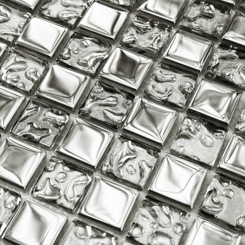 Металлическая стеклянная мозаика, головоломка на стену