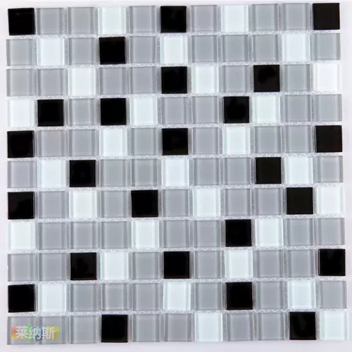 T [Lenas] Хрустальное стекло простое стиль мозаика на стенах наклейка