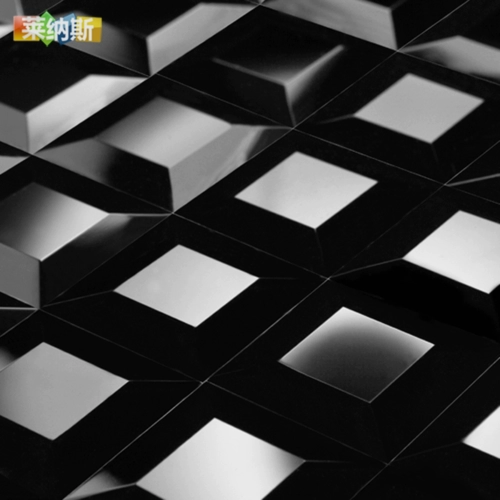 [Lenas Mosaic] Черная пяти пять, шлифовальные мозаичные зеркальные зеркальные зеркальные плит