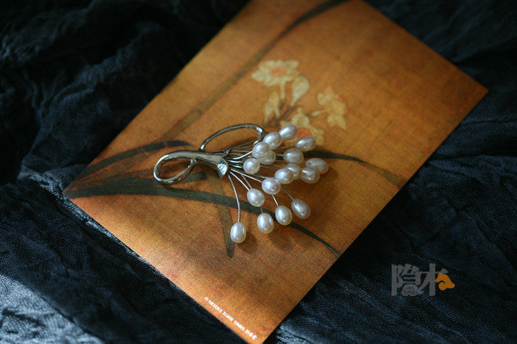 Broche femme en Nacre - Ref 1174650 Image 31