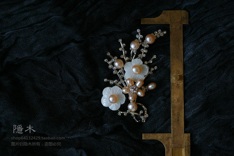 Broche femme en Nacre - Ref 1174650 Image 25