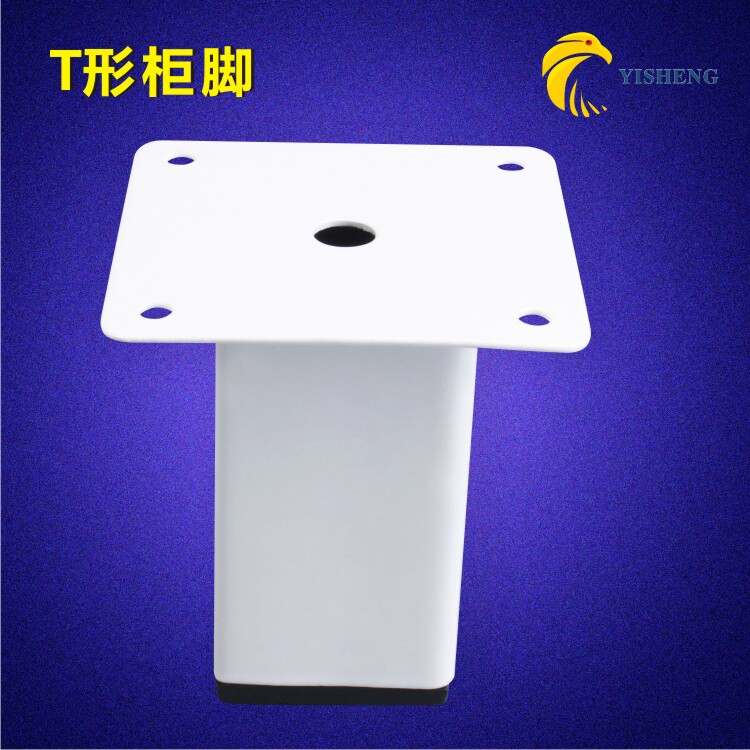 Thickened bed legs metal bathroom cabinet table feet square furniture feet iron support overall cabinet feet sofa feet coffee table legs iron feet