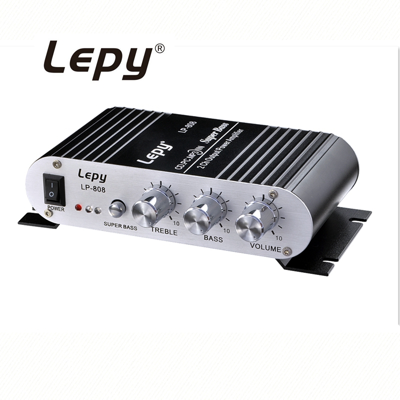 lepy Lepie power amplifier 808 export-oriented foreign trade US Amazon high power 12V high fidelity 50W power amplifier