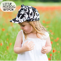UK Little Hotdog Watson Little hot dog sunscreen cap children anti-ultraviolet shading hat