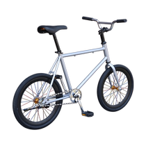 Low-price dead-fly bicycle modified 20-inch explosive modified lightweight tilted head male teenager student childrens small bicycle reverse brake