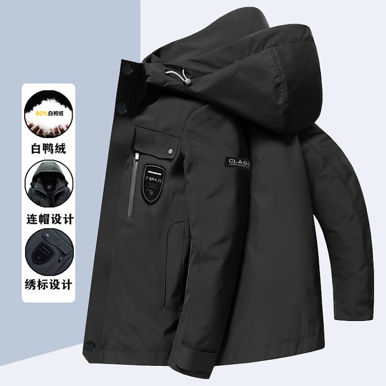 2025 Men's down Jacket Fashionable Korean Style Trendy Handsome Winter Thickened Warm Camouflage Cotton Coat 2025 Men's down Jacket Fashionable Korean Style Trendy Handsome Winter Thickened Warm Camouflage Cotton Coat