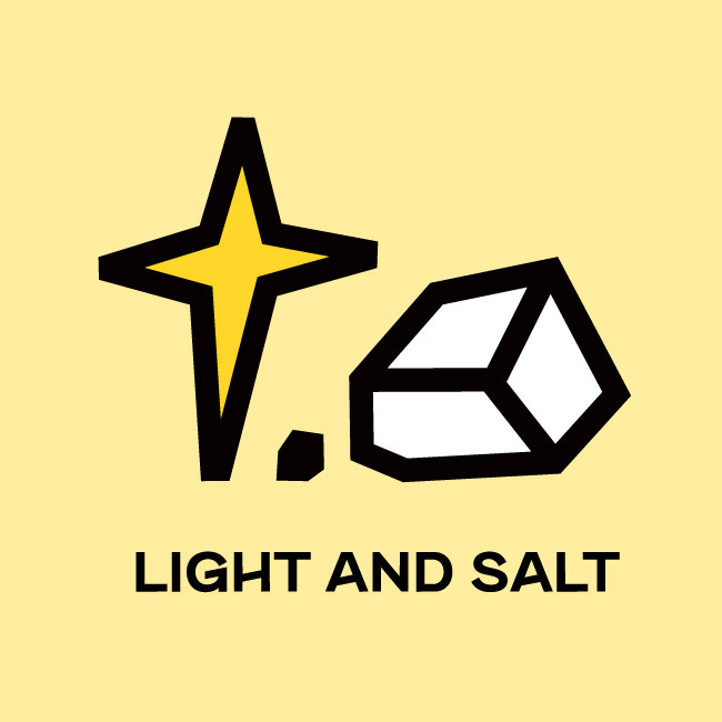 光盐生活馆的LOGO