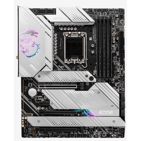Msi Z690 Edge Ti Wifi Blade Titanium Ddr4 Computer Motherboard Supports 12Th Generation Cpu Msi Z690 Edge Ti Wifi Blade Titanium Ddr4 Computer Motherboard Supports 12Th Generation Cpu