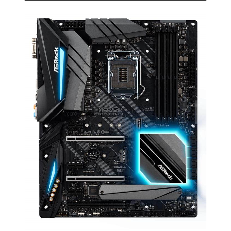 Asrock Z390 Extreme4 Extreme Player 4 1151-Pin Socket Supports 8Th and 9Th Generation Deluxe Motherboards Asrock Z390 Extreme4 Extreme Player 4 1151-Pin Socket Supports 8Th and 9Th Generation Deluxe Motherboards