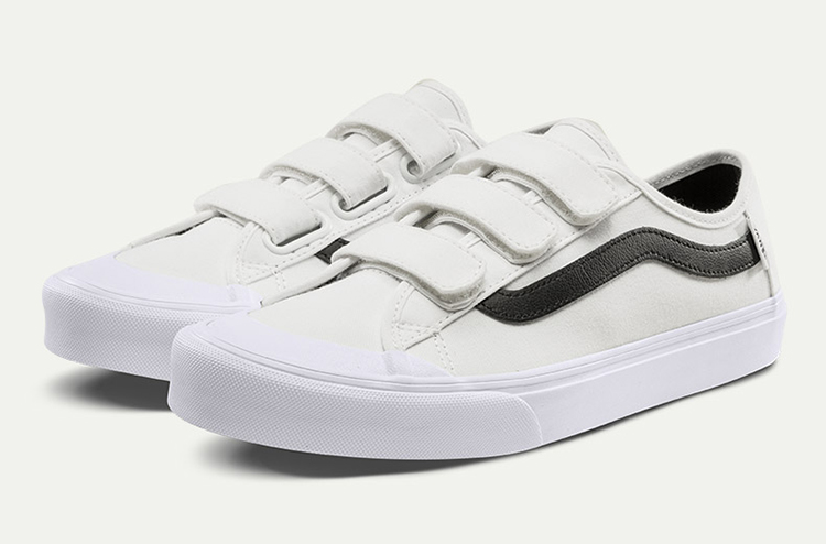 Vans Vans chính thức giày nam sọc nữ bên | VN0A3QY1YB2 giay the thao