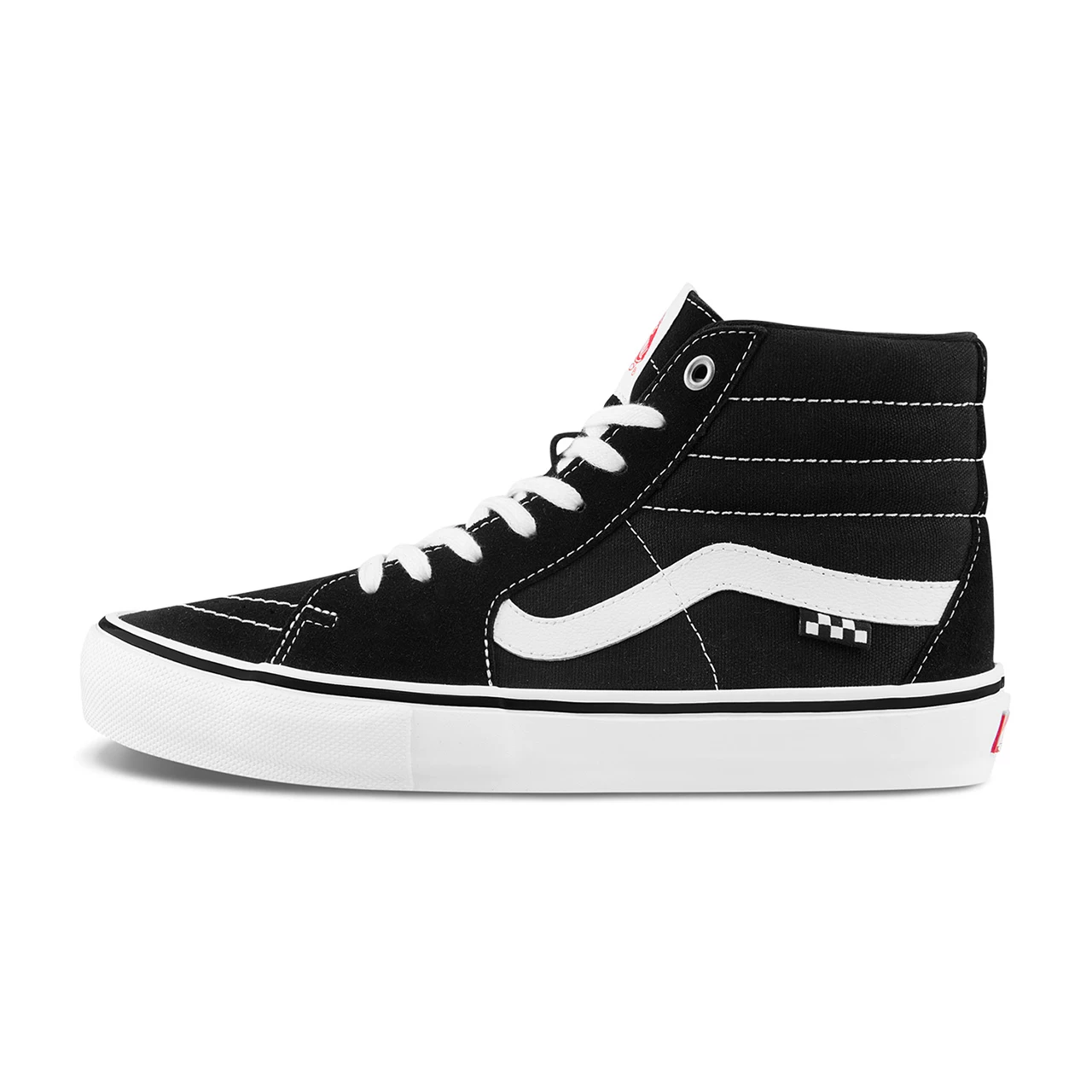 Черные ботинки в стиле Vans, высокие ботинки для скейтбординга начинающих