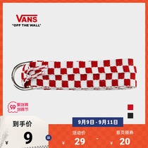 (Cost-effective Festival) Vans Vans official black and white checkerboard men and women couples shoelaces (length 114CM)