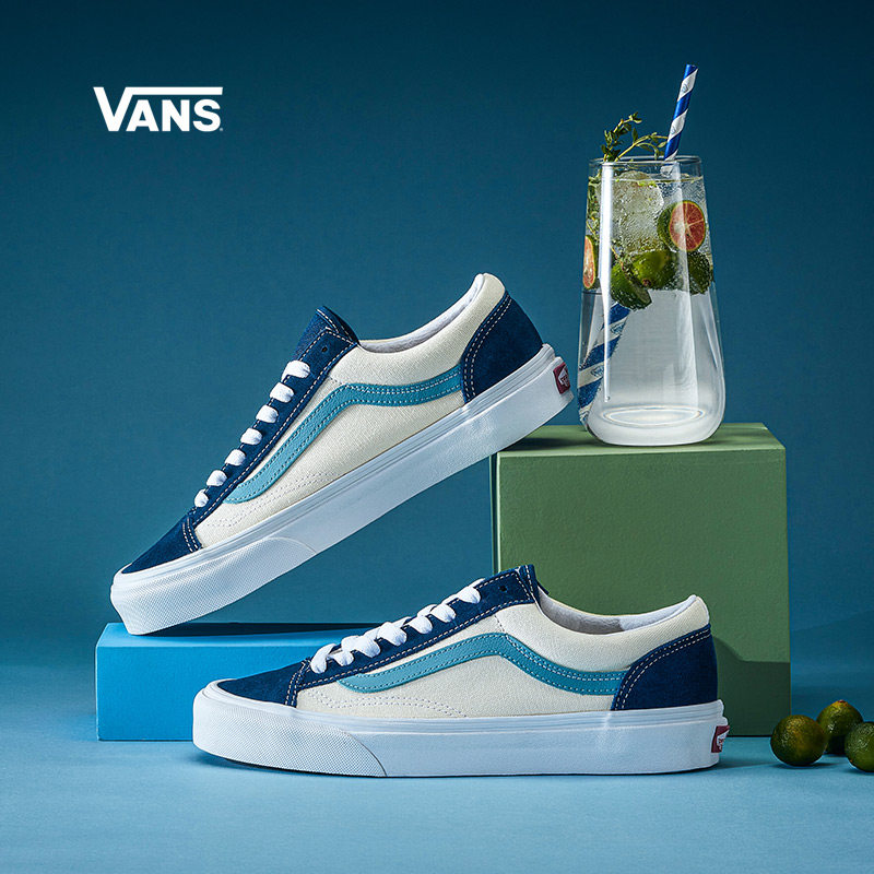 Vans Vans classic series Style 36 sneakers lowtop men and women orange