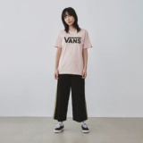 Vans, классическая спортивная летняя трендовая футболка для отдыха подходит для мужчин и женщин для влюбленных, с печатью вашего логотипа, короткий рукав