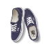 Vans Vans chính thức màu xanh đậm mới đích thực thấp để giúp giày thể thao nữ - Plimsolls