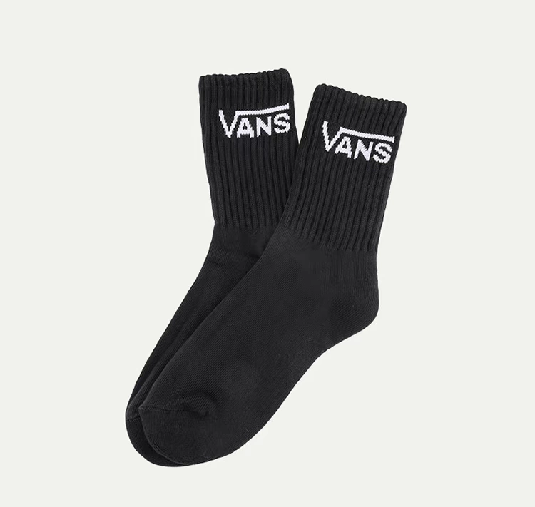 Vans Vans Vớ nữ thể thao và giải trí cổ điển LOGO chính thức - Vớ thể thao