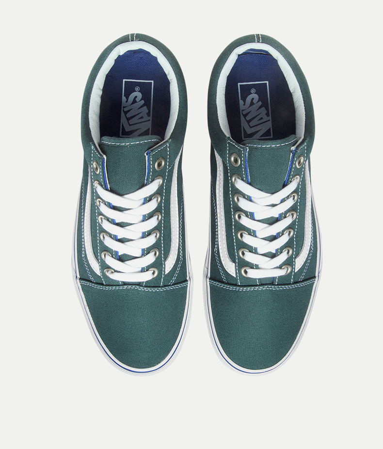 Vans Vans đôi giày màu xanh lá cây giày thường | VN0004OJJPT thegioigiaythethao