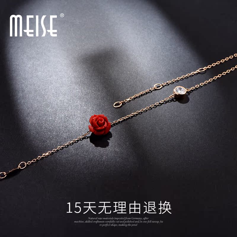 Bracelet de cheville Femme en Argenterie - Ref 3104623 Image 4