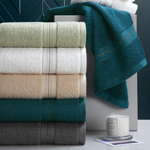Hangable bath towel Household cotton absorbent cotton Adult women wrap the body Five-star hotel quick-drying large towel