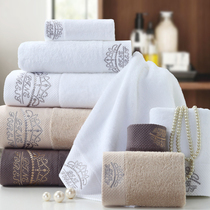 Pure cotton bath towel Pure cotton bath towel increase water absorption quick-drying adult household men and women couples a pair of 2