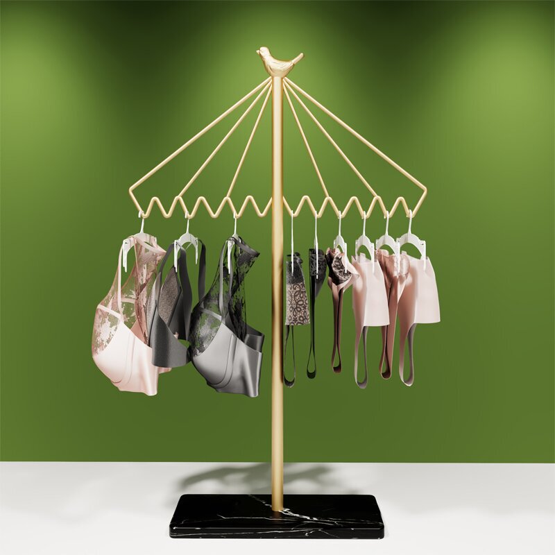 Lingerie Store Underwear Desktop Display Stand, Window Display Rack, Floor-Standing Flow Shelf, Small Underwear Display Stand