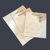  New birds nest tote bag Golden tote bag Birds nest gift bag packaging bag gift box tote bag paper bag