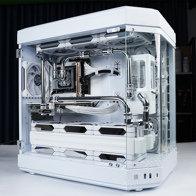 Шасси питания вентилятор комплект поставки  发烧友水冷|hyte y60（复）机箱分体式硬管铜管 cpu显卡水冷方案 Alphacool