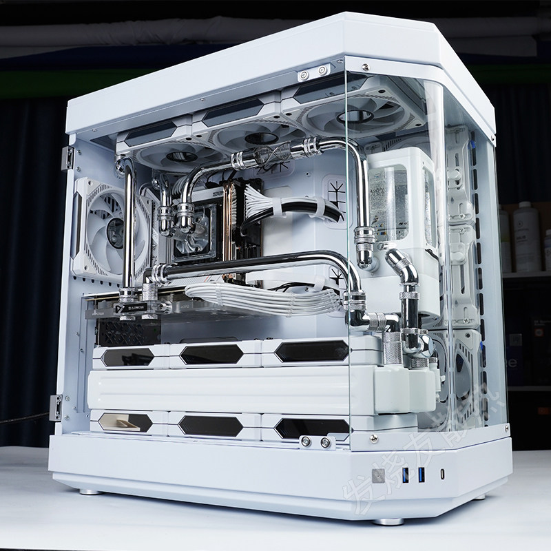 Шасси питания вентилятор комплект поставки  发烧友水冷|hyte y60（复）机箱分体式硬管铜管 cpu显卡水冷方案 Alphacool