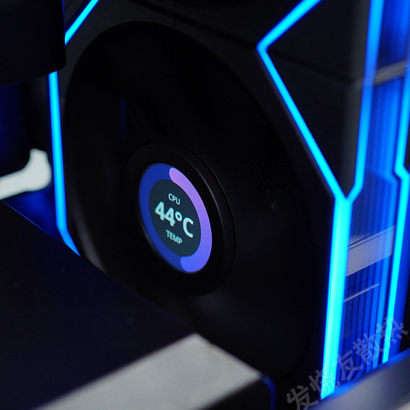 Шасси питания вентилятор комплект поставки  发烧友水冷|rog创世神701机箱 金属硬管ek水冷方案 cpu显卡散热 Ekwb