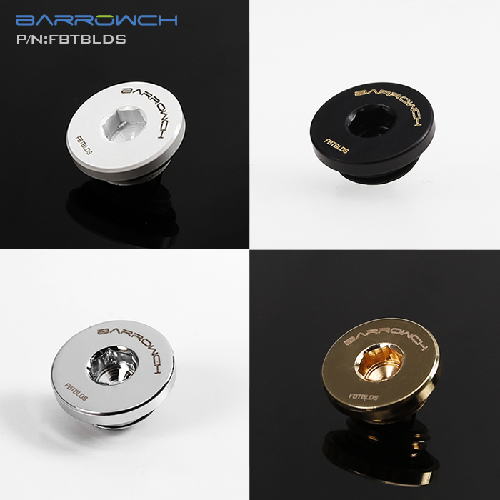 Barrowch Black bright silver white gold ultra-thin inner hexagonal water-stop key lock FBTBLDS