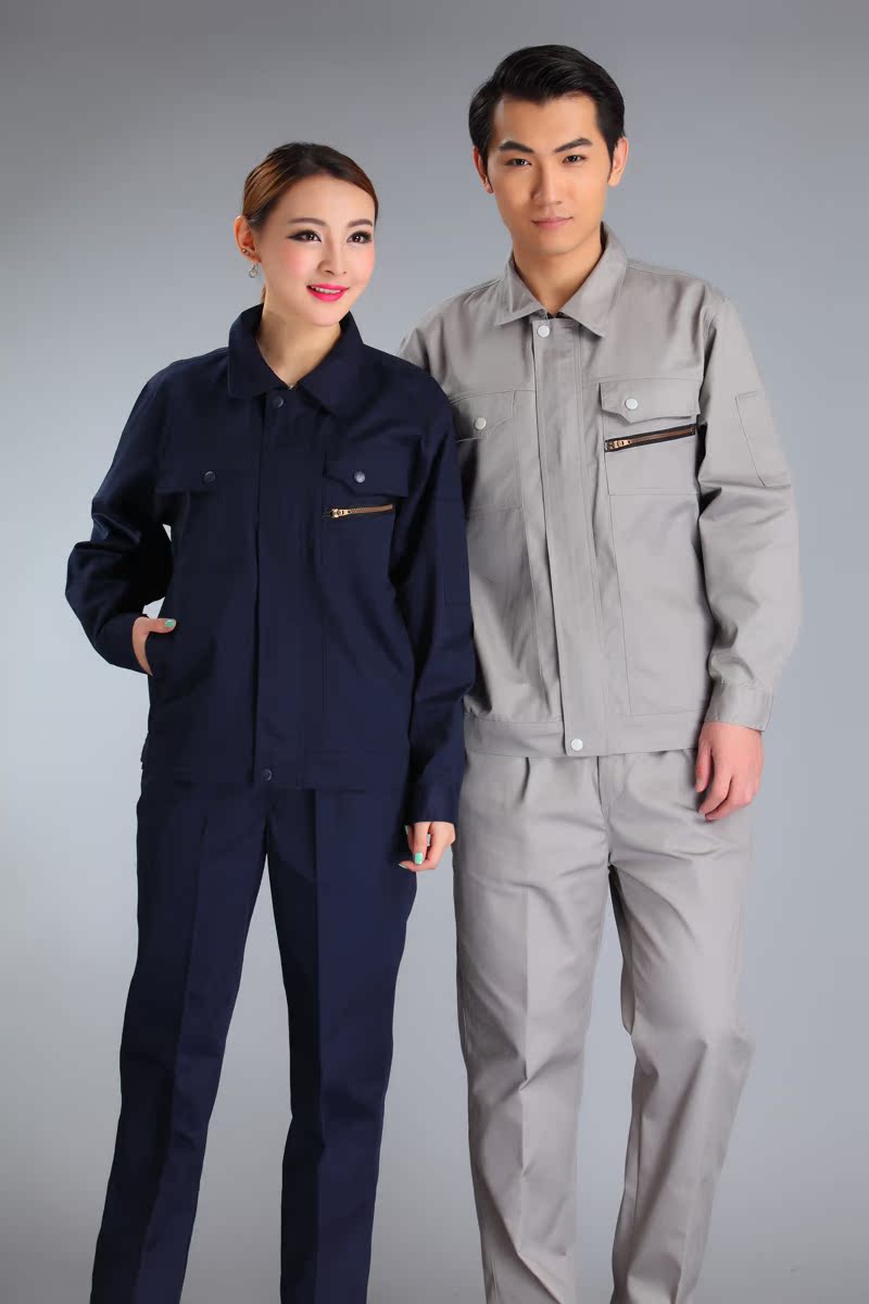Kỹ thuật quần áo dài tay lò xo dài tay áo đặt thợ sửa chữa ô tô xưởng xưởng công nhân chống tĩnh điện quần áo đồ bộ ống suông