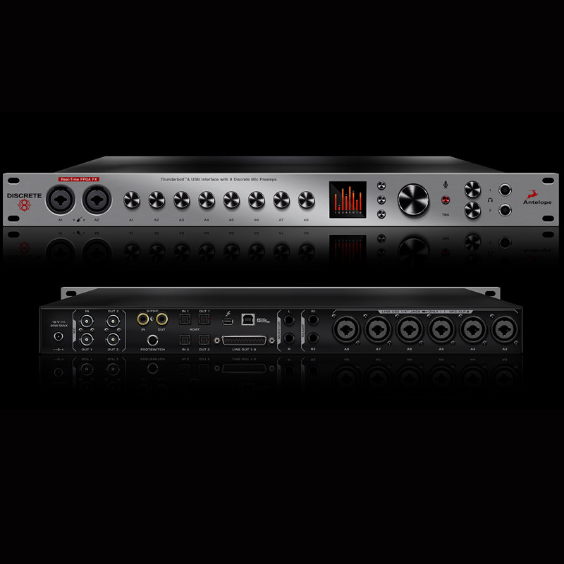 Antelope Discrete 8 Professional Lightning USB interface audio interface studio sound card