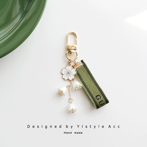 Оригинальная лента, подвеска, защитный USB-флеш-накопитель, брелок, аксессуар для сумки, «сделай сам», орхидея