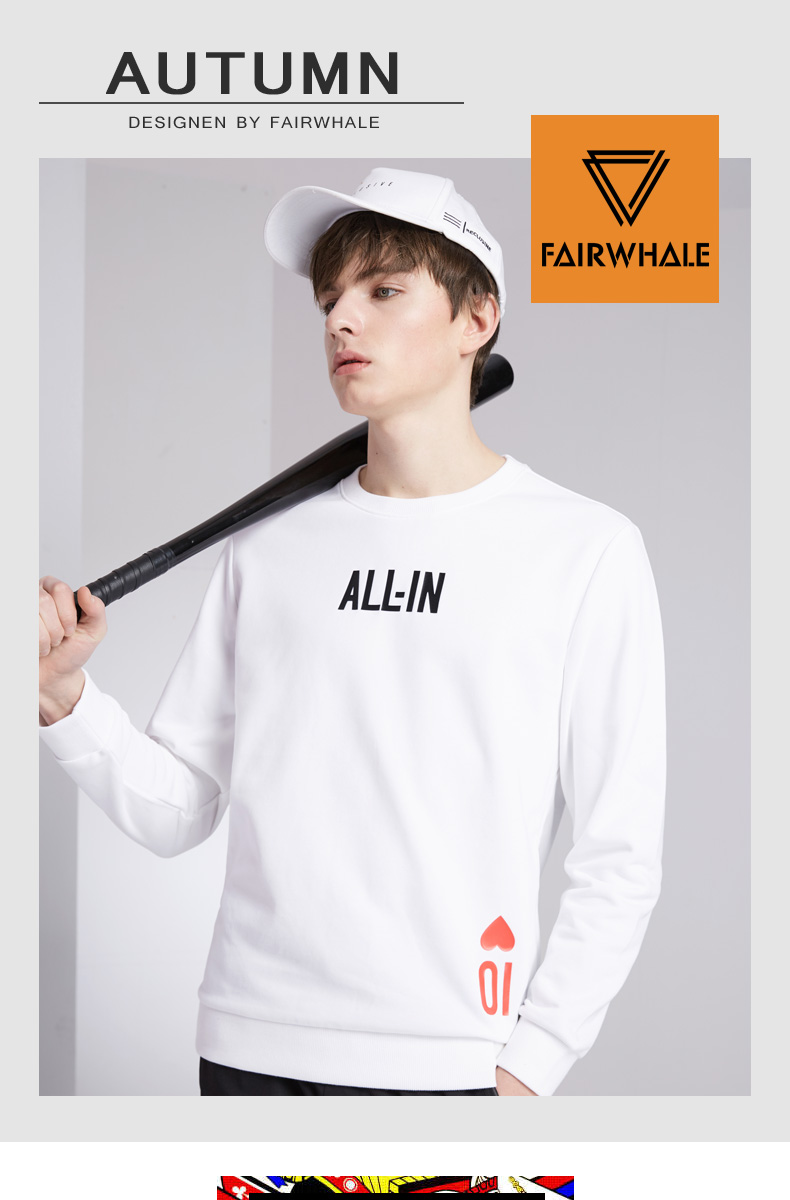 Sweatshirt homme MARK FAIRWHALE  MARK HUAFEI en Coton - Ref 3130107 Image 7