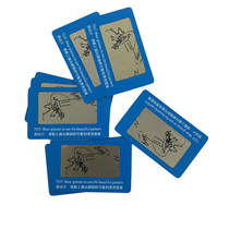 Polarized test card Polarized sunglasses detection card Fishing test piece Polarized lens detection display props