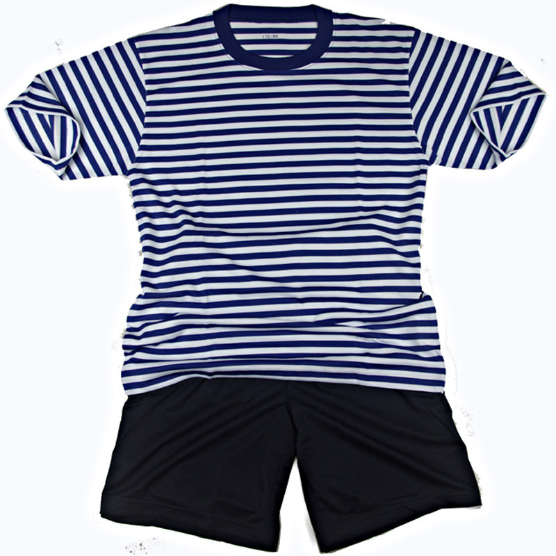 Sea soul shirt physical training suit breathable perspiration antibacterial summer outdoor short-sleeved T-shirt shorts sportswear