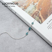 Sterling Silver Bracelet Female Fatima Hand Personality niche Mori Bracelet Handwear 2020 New BR-112