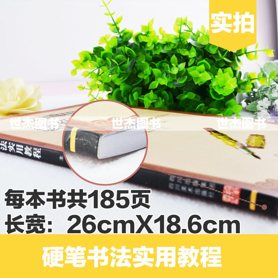 Genuine <Hard Pen Calligraphy Practical Tutorial> Hard Pen Calligraphy Grade Examination Guide Regular Script Official Script Wei Bei Cursive Traditional and Simple Comparison Li Fangming Hard Pen Pen Calligraphy Practice Copybook Pen Copybook Textbook Student Adult Examination Book