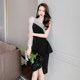 Black dresses can be worn at ordinary times in party Hepburn style light luxury skirts, ladies and ladies are thin and high-definition dresses in summer