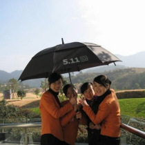 Umbrella Oversized sunny and rainy dual-use vinyl sunscreen folding mens double automatic ten-bone sun umbrella