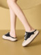 Thick-Soled Casual Shoes for Women 2026 Spring and Autumn New Breathable Women's Shoes Genuine Leather Thick-Soled Height-Increasing Sneakers Loafers Single Shoes