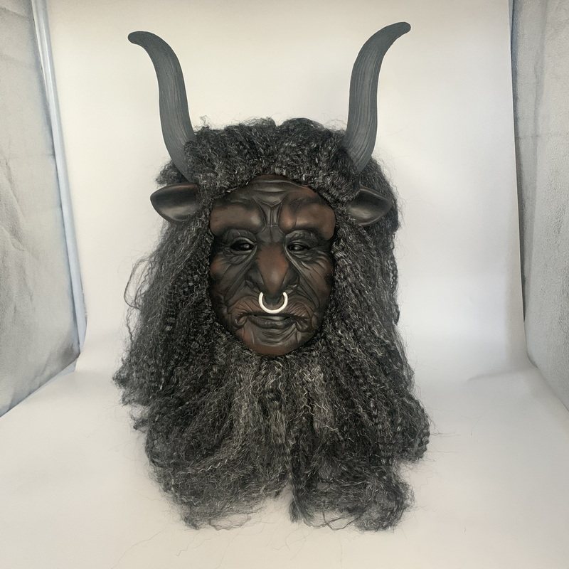 大话西游牛魔王面具,万圣节COS周星驰的必备良品?🔥-面具/头套-淘宝好物网