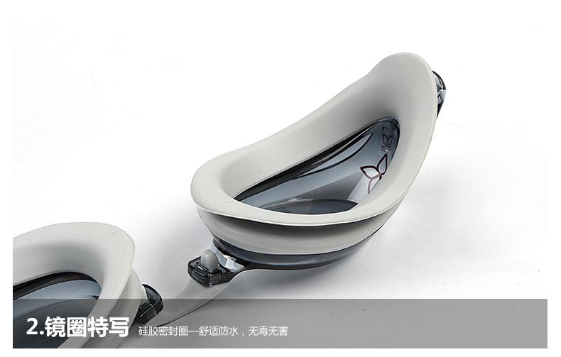 Kính râm Arena arina HD hộp lớn chống nước chống sương mù nam và nữ kính bơi người lớn kính bơi chuyên nghiệp kính bơi adidas