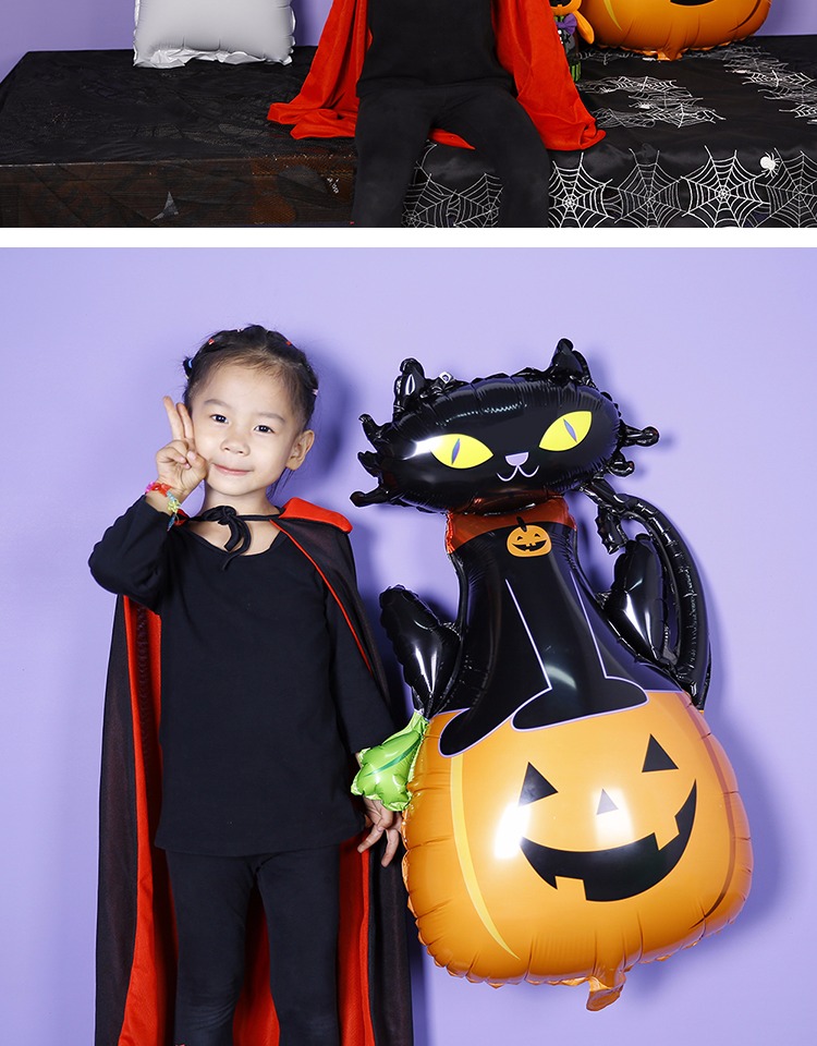 Halloween Bong bóng Trang trí Nền Gói Sắp xếp Tiệc Đảng Nền Tường Lễ hội ma Ghost KTV Pumpkin Dress Up Vật tư - Sản phẩm Đảng / Magic / Hiệu suất đồ hóa trang cho nam