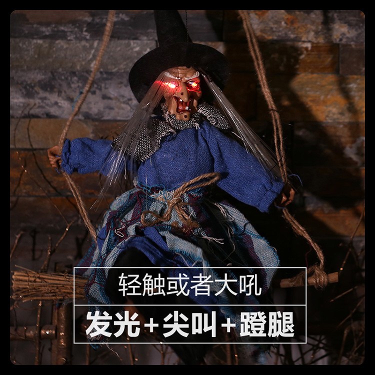Lễ hội ma Halloween Cung cấp phù thủy Trang trí ngôi nhà ma ám Đồ trang trí phù thủy Mặt dây chuyền Đồ chơi kinh dị Đạo cụ hài hước - Sản phẩm Đảng / Magic / Hiệu suất phụ kiện tiệc hóa trang	