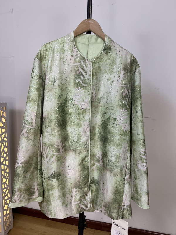 【Soft and Delicate】New Chinese-Style Embroidery and Bead Embroidery Jacket