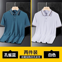 Павлин синий+белый