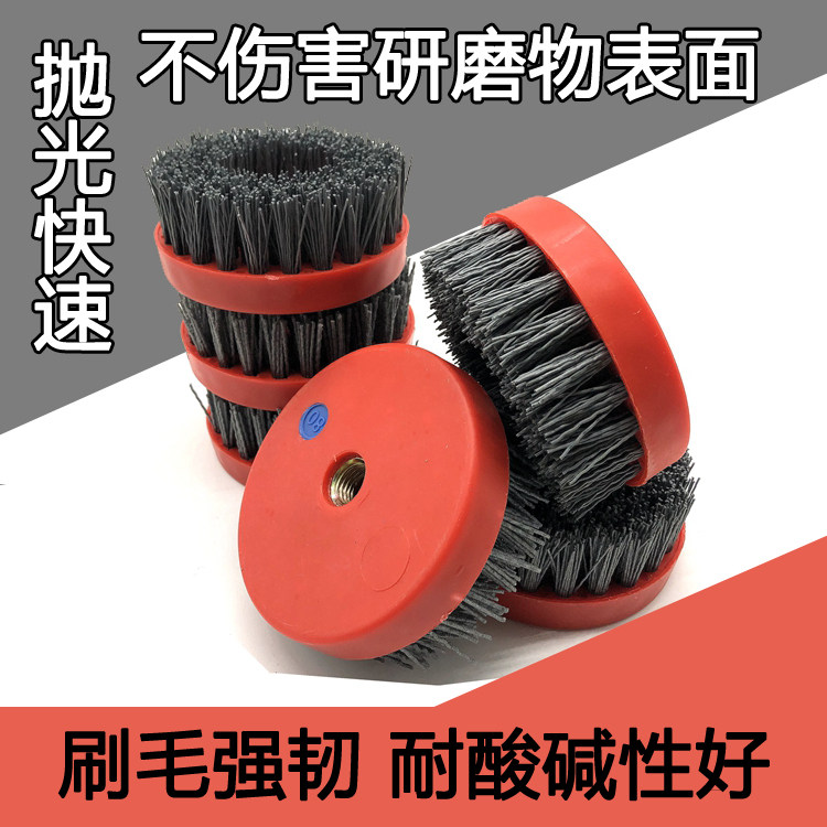 Stone round antique brush angle grinder polished marble granite retro relief floor tile grinding brush